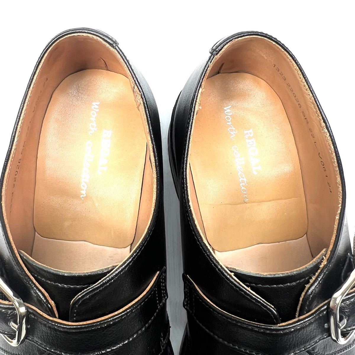 REGAL リーガル　革靴　ビジネスシューズ　シングルモンク　V061 24cm メンズ　靴　シューズ