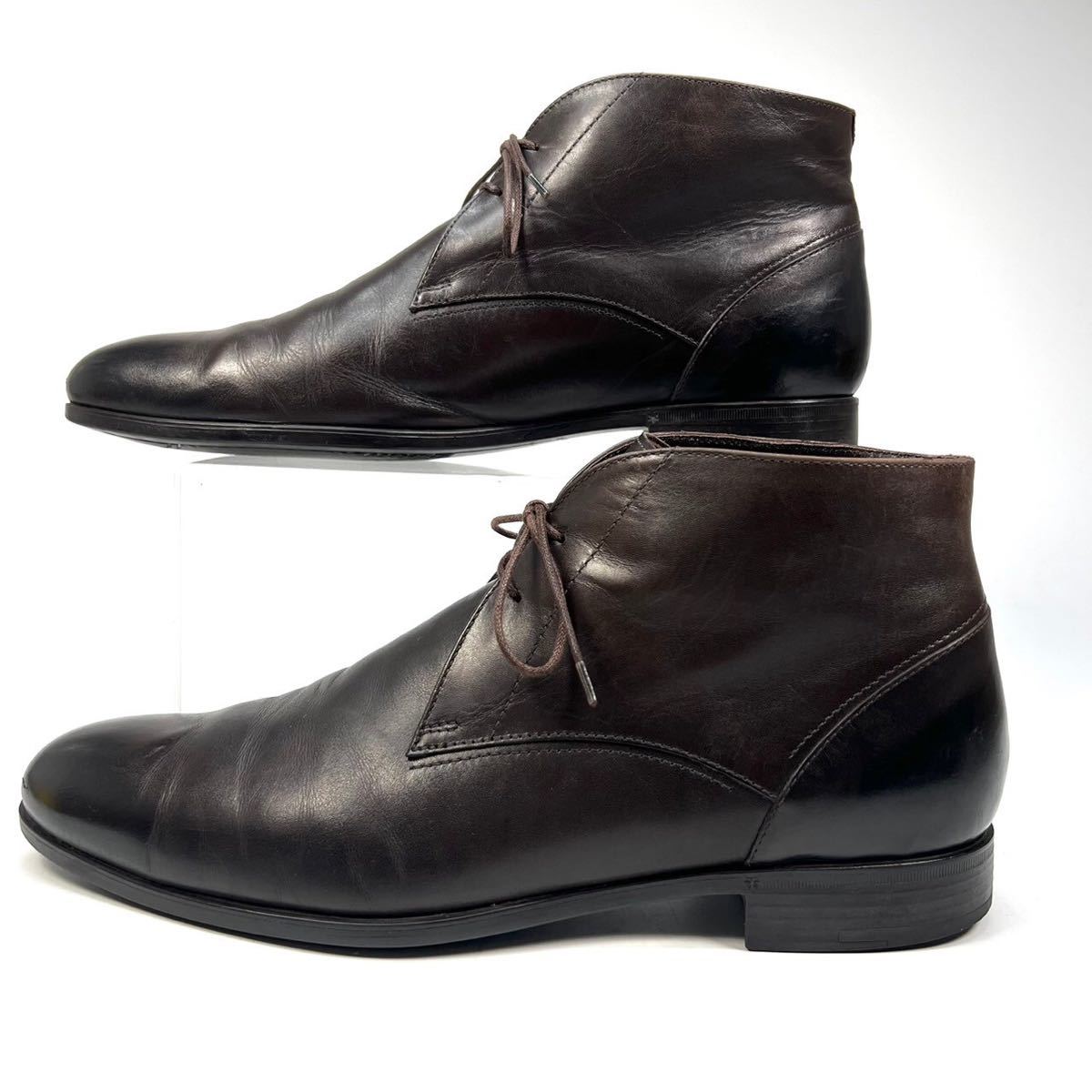 Ermenegildo Zegna エルメネジルドゼニア チャッカブーツ レザー Ermenegildo Zegna エルメネジルドゼニア チャッカブーツ レザー