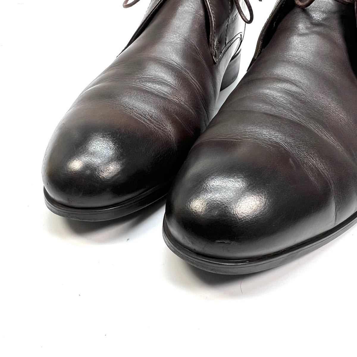 Ermenegildo Zegna エルメネジルドゼニア チャッカブーツ レザー Ermenegildo Zegna エルメネジルドゼニア チャッカブーツ レザー