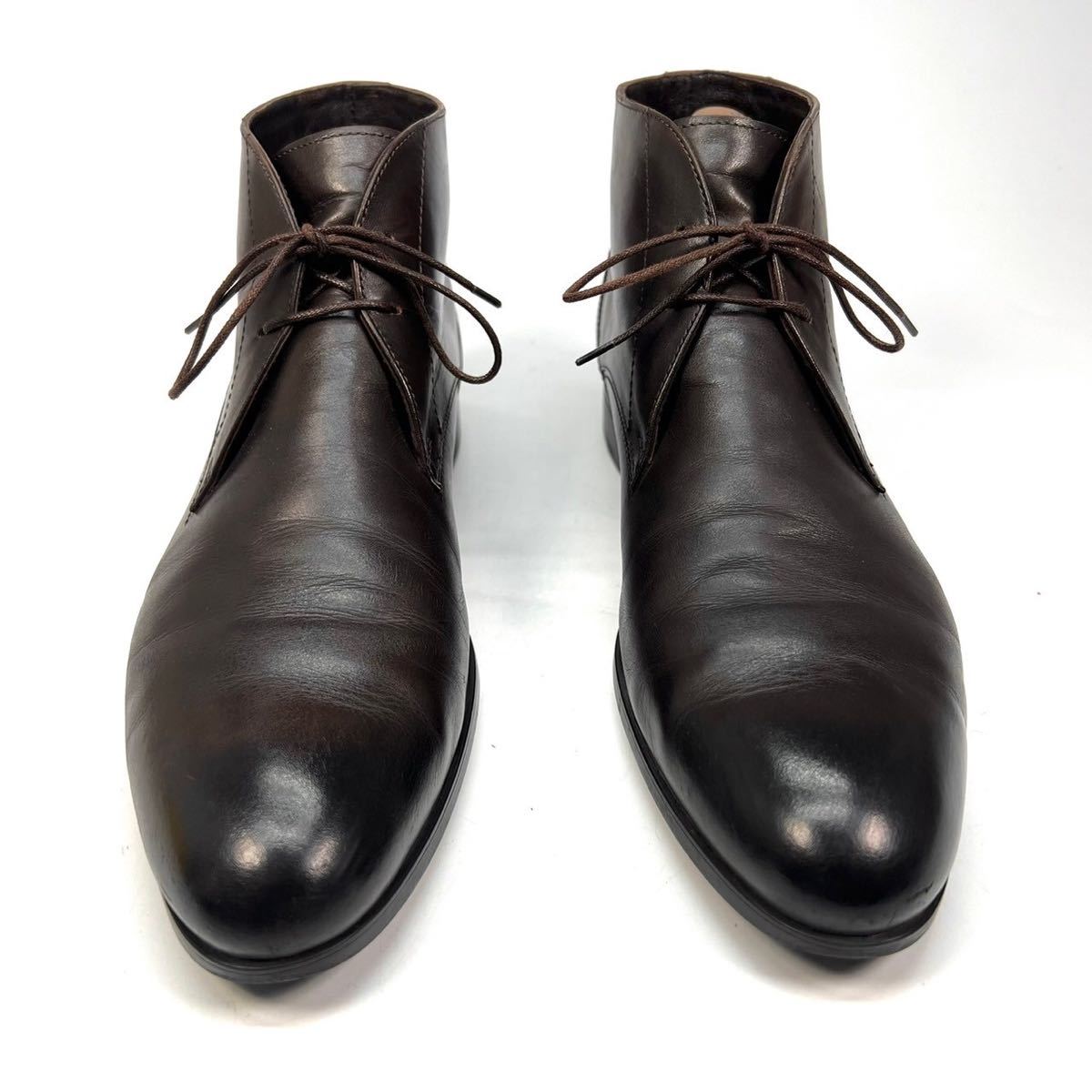 Ermenegildo Zegna エルメネジルドゼニア チャッカブーツ レザー Ermenegildo Zegna エルメネジルドゼニア チャッカブーツ レザー