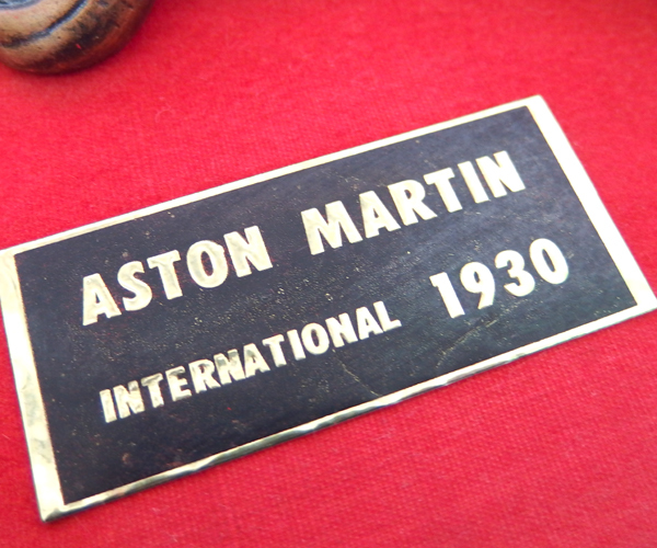 アストンマーチン インターナショナル 1930 Aston Martin International 1930 自動車 壁掛け オブジェ ガレージ 書斎 札幌市 屯田店_画像4