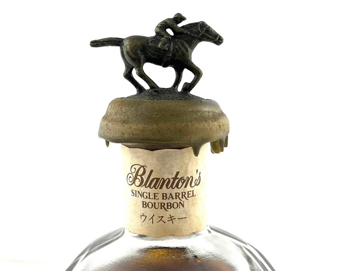 1T4★ウイスキー750ml/WHISKY★ Blanton's ブラントン シングルバレル SINGLE BARREL バーボンウイスキー_画像3