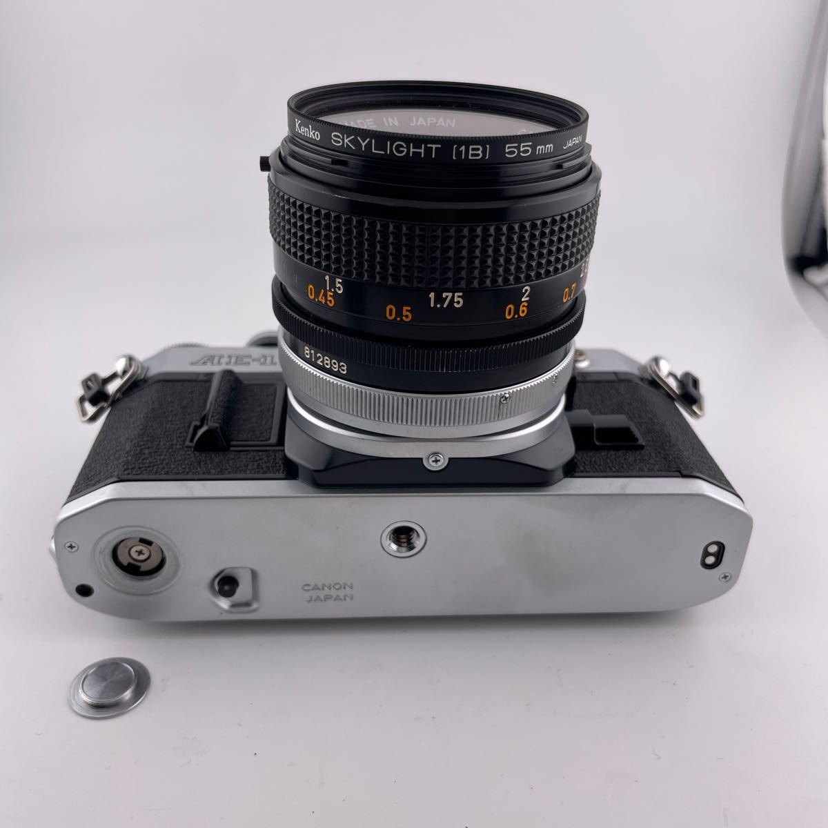 CANON キャノン AE-1 フィルムカメラ 198958 50mm 1:1.4 一眼レフ レンズ ボディ 【a1603-y132】_画像5