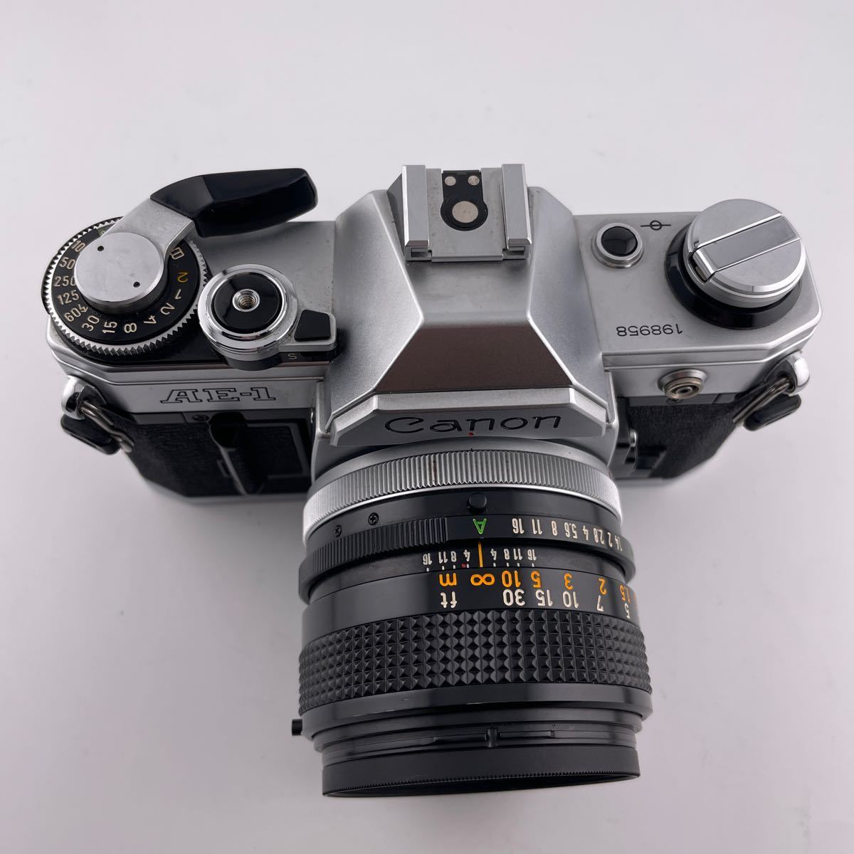 CANON キャノン AE-1 フィルムカメラ 198958 50mm 1:1.4 一眼レフ レンズ ボディ 【a1603-y132】_画像3