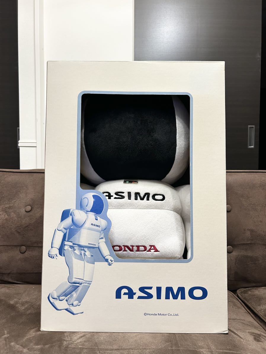 HONDA ASIMO 特大ぬいぐるみ ホンダ アシモ 当時物 YX129 約60cm 箱付き_画像1