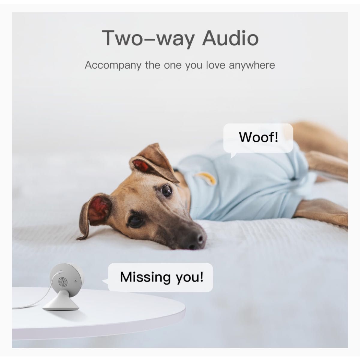 防犯カメラ ネットワークカメラ 1080p 屋内用  LAXIHUB ペットカメラ 電話アプリ付き 子犬 犬 ベビー