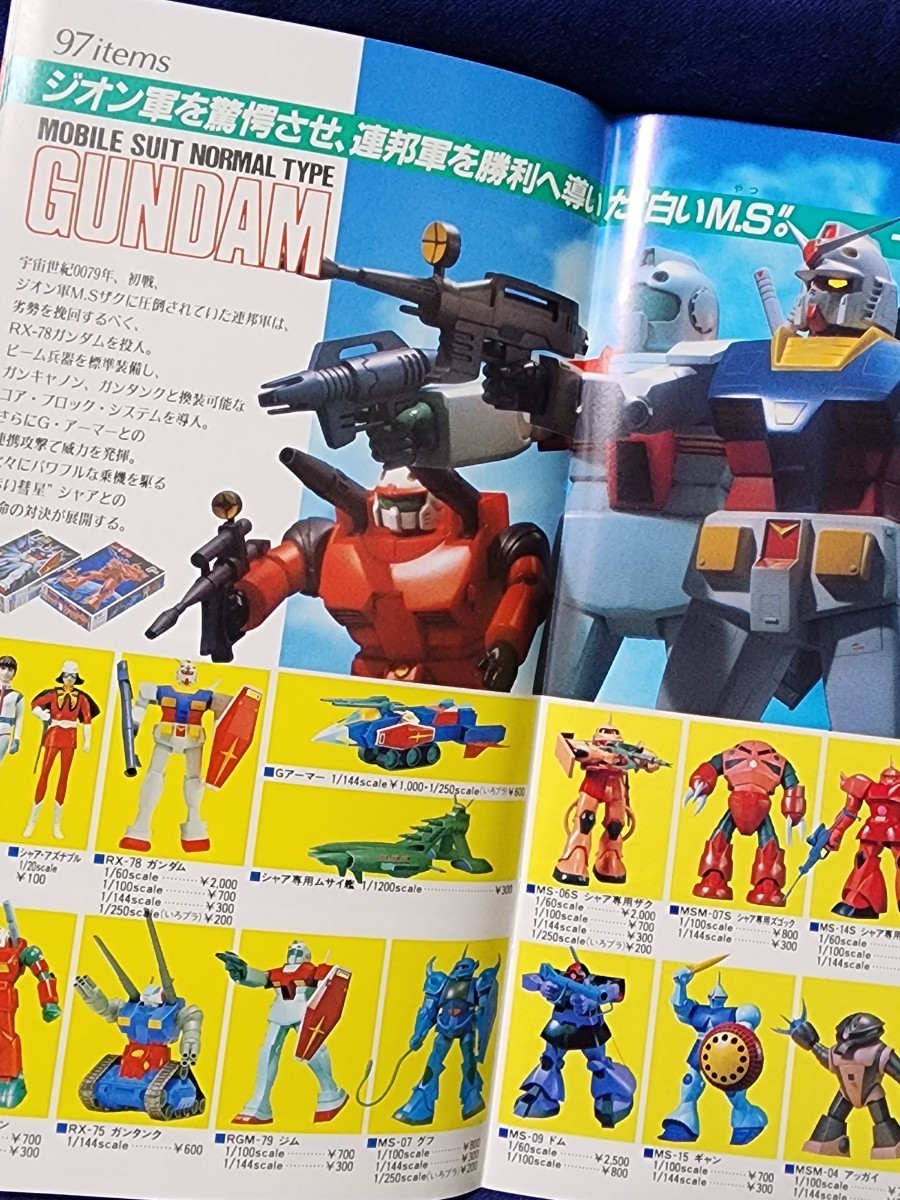 BANDAI　1988年　プラスチックモデル　カタログ　聖闘士星矢　機動戦士ガンダム　当時物_画像4