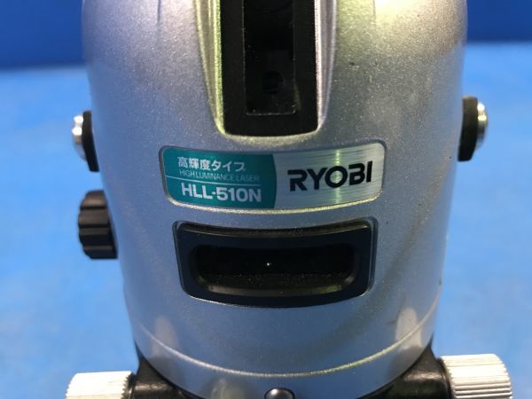 2【 リョービ / RYOBI 】レーザー墨出器 受光器付き【 HLL-510N 】レーザ墨出器 80_画像5