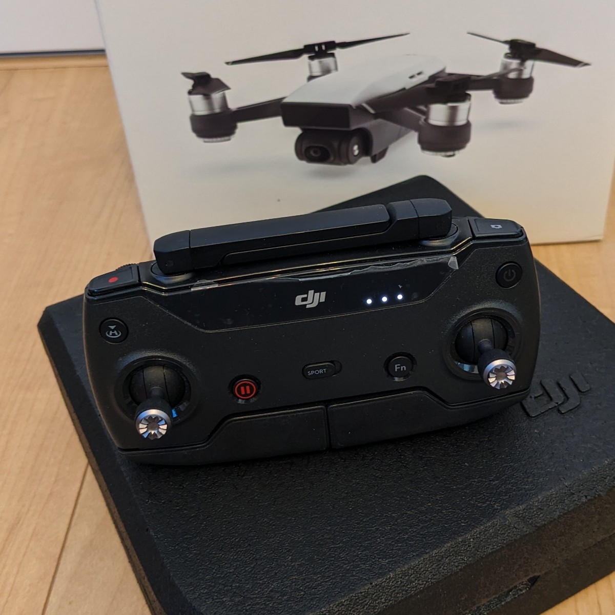 DJI Spark （アルペンホワイト） 訳あり_画像2