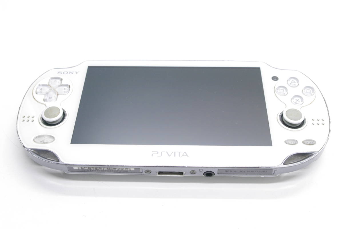 PlayStation Vita クリスタル・ホワイト (PCH-1000 ZA02) 　　　　　　　　　　　#1110-B-9_画像4