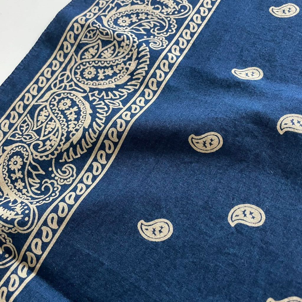 名作】RRL “Indigo Paisley Scarf” スカーフ ストール マフラー 名作】RRL “Indigo Paisley Scarf” スカーフ ストール マフラー