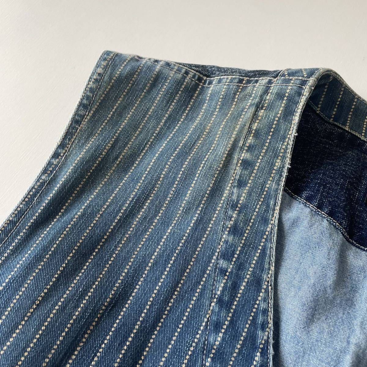 名作】RRL “Wabash Striped Vest” XL ワバッシュ ウォバッシュ 名作】RRL “Wabash Striped Vest” XL ワバッシュ ウォバッシュ