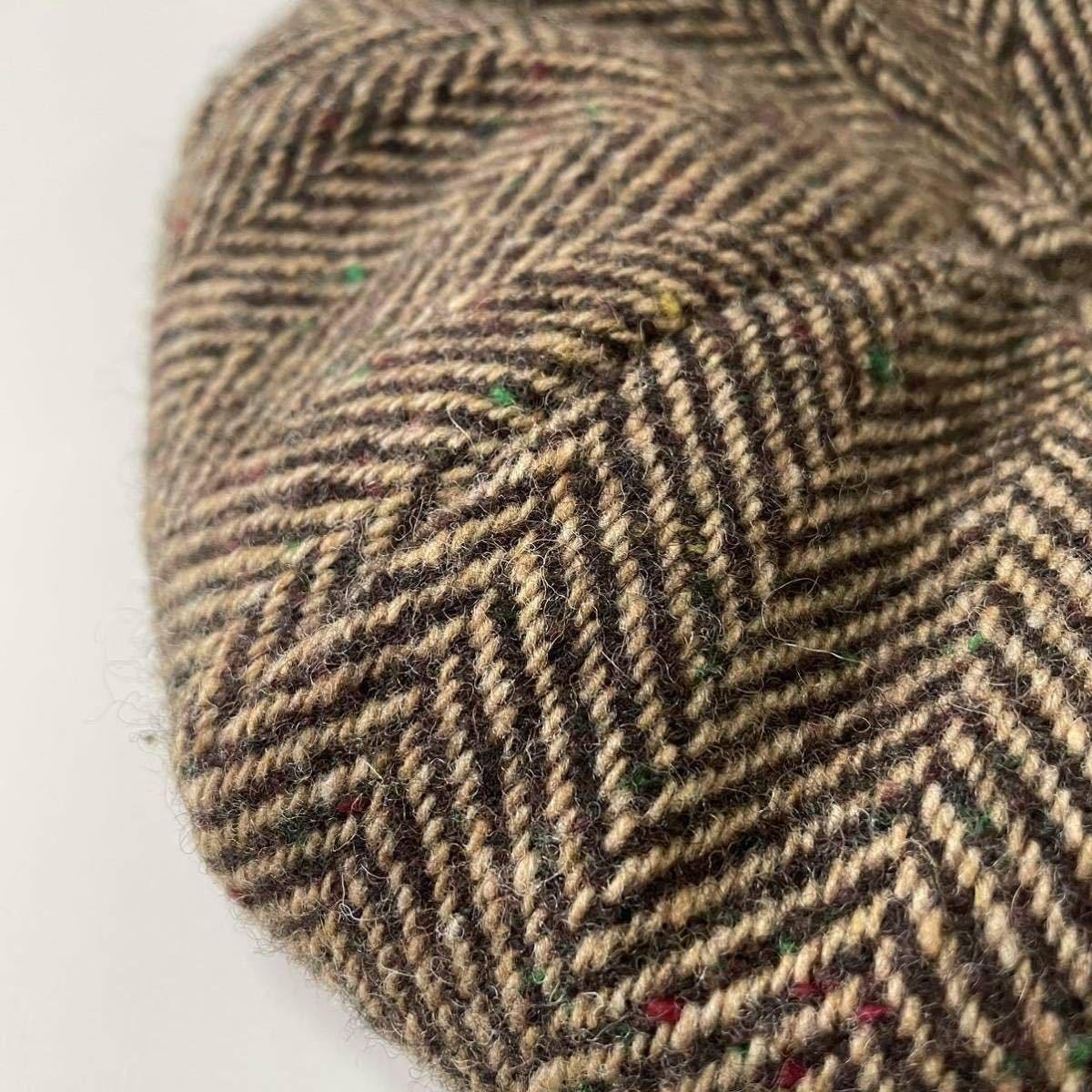 【希少/2011年製】RRL “Herringbone Tweed Casquette” ツイード キャスケット キャップ 帽子 Ralph Lauren ヴィンテージ_画像2