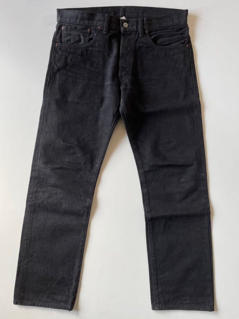 RRL “Low Straight New Black On Black” 32 ブラック 黒 デニム RRL “Low Straight New Black On Black” 32 ブラック 黒 デニム
