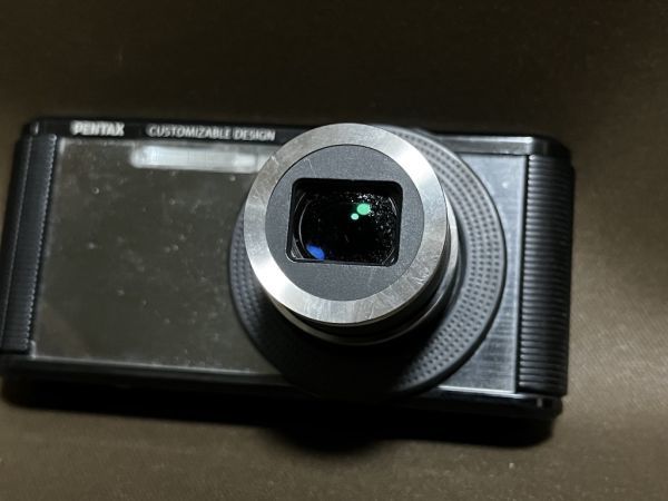 PENTAX デジタルカメラ Optio LS465 サファイヤブラック 1600万画素 28mm 5倍_画像3