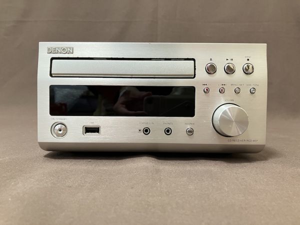 DENON デノン(デンオン) 日本コロムビア RCD-M37 CDレシーバー（CD/TUNER/AMP)の画像2