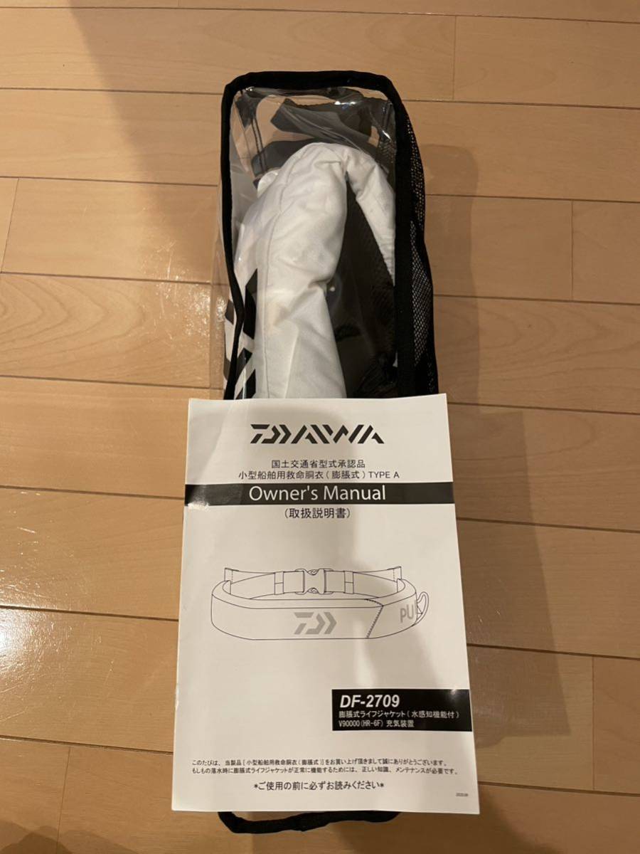 DAIWA ライフジャケット DF-2709 定価22,500 未使用品　美品_画像1