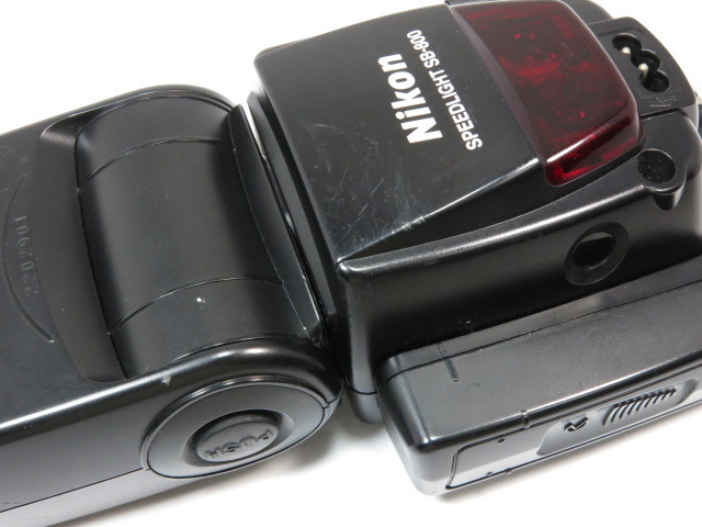 【 中古動作確認済 使用感あり 】Nikon SPEEDLIGHT SB-800 増設電池パック付 ニコン ストロボ ［管NI2062］