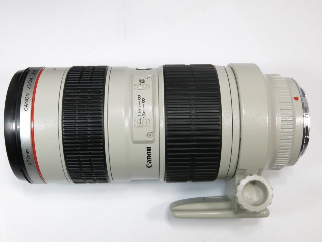 Canon EF70-200mm F2.8 L USM 三脚座 フード 純正LH-D24Bケース付 キヤノン [管CN2132]_画像2