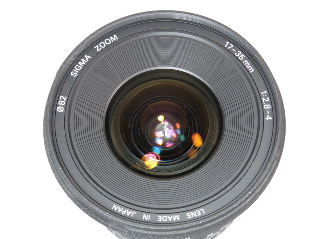 【 中古品】SIGMA AF17-35mm F2.8-4D EX ASPHERICAL ニコン用 広角ズーム レンズ シグマ 純正フード付き [管SI2143]_画像8
