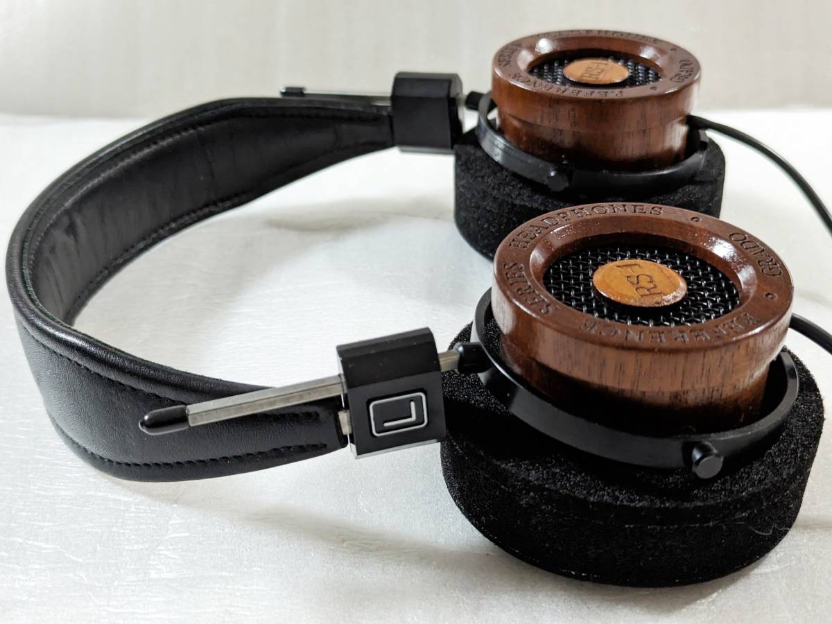 送料無料 レア 元箱付き美品 動作良好 GRADO グラド 初代RS-1 初期型 フラッグシップモデル 高音質ヘッドホン 正規輸入品_画像4