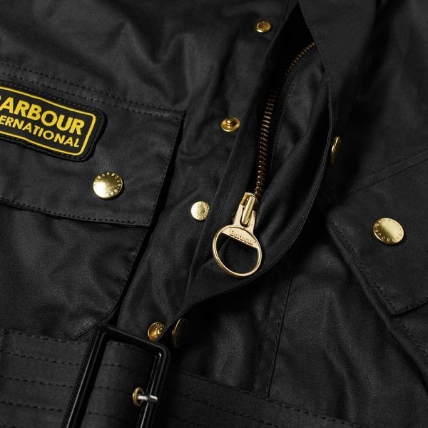 バブアー BARBOUR バーブァー international インターナショナル original オリジナル ワックス ジャケット 新品　3ワラント　サイズ　36_画像4