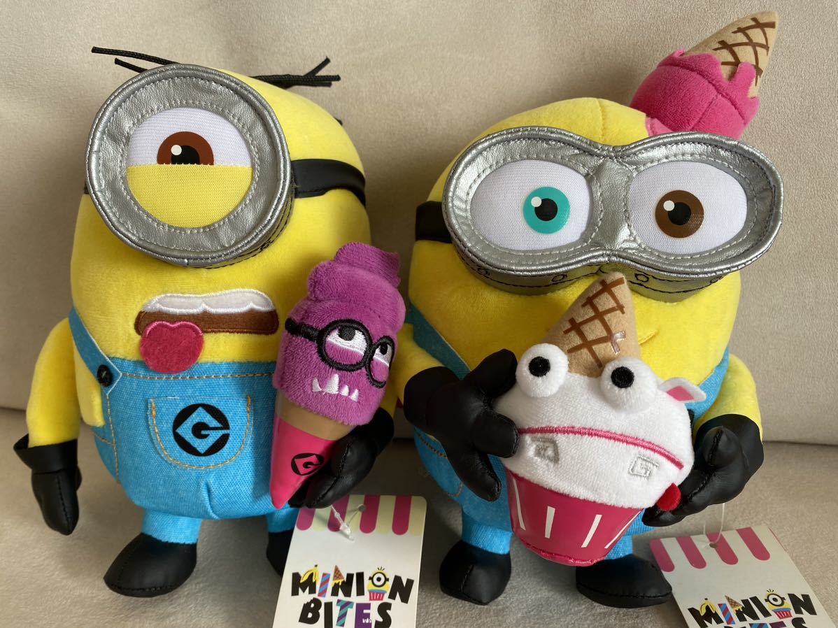 新品　USJ ユニバーサルスタジオジャパン　MINIONS BITES ミニオン　ボブ　ぬいぐるみ　スイーツ　_画像8