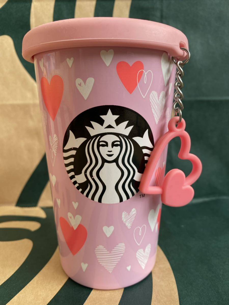  Starbucks Valentine 2019 silicon lid stainless steel cup charm start ba bottle tumbler 