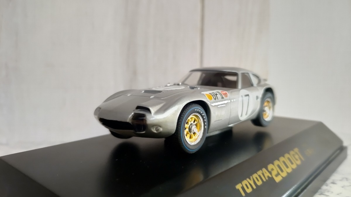 1/43 トヨタ 2000GT #17 1966年 日本グランプリ 田村三夫 仕様　Q-MODEL Qモデル ミニカー_画像2