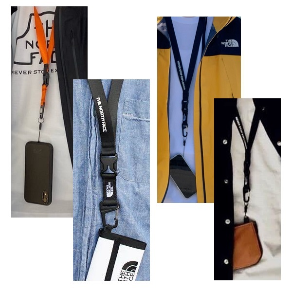 TNF Lanyard NN32120 ブラック 新品 未使用 ノースフェイス ネックストラップ_画像2