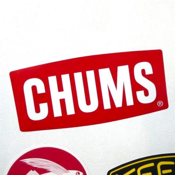 チャムス ステッカー CHUMS Logo M CH62-1071 新品 防水素材_画像6
