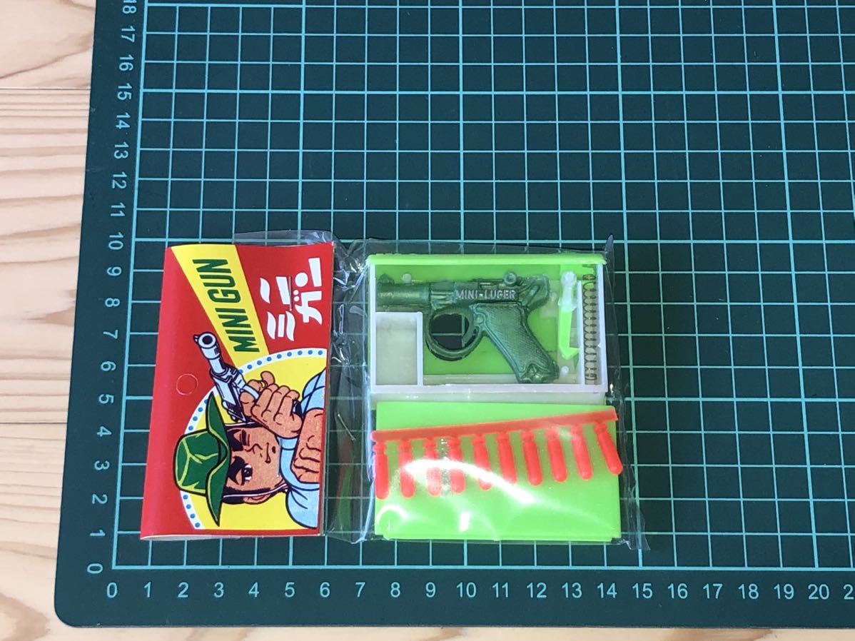 新品　未開封　当時　ミニガン　mini gun 駄菓子屋　駄玩具　hong kong vintage retoro 昭和レトロ　d_画像3