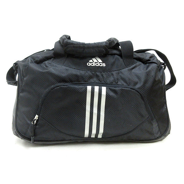 D■アディダス/adidas ボストンショルダーバッグ スポーツBAG■黒/51【中古】_画像1