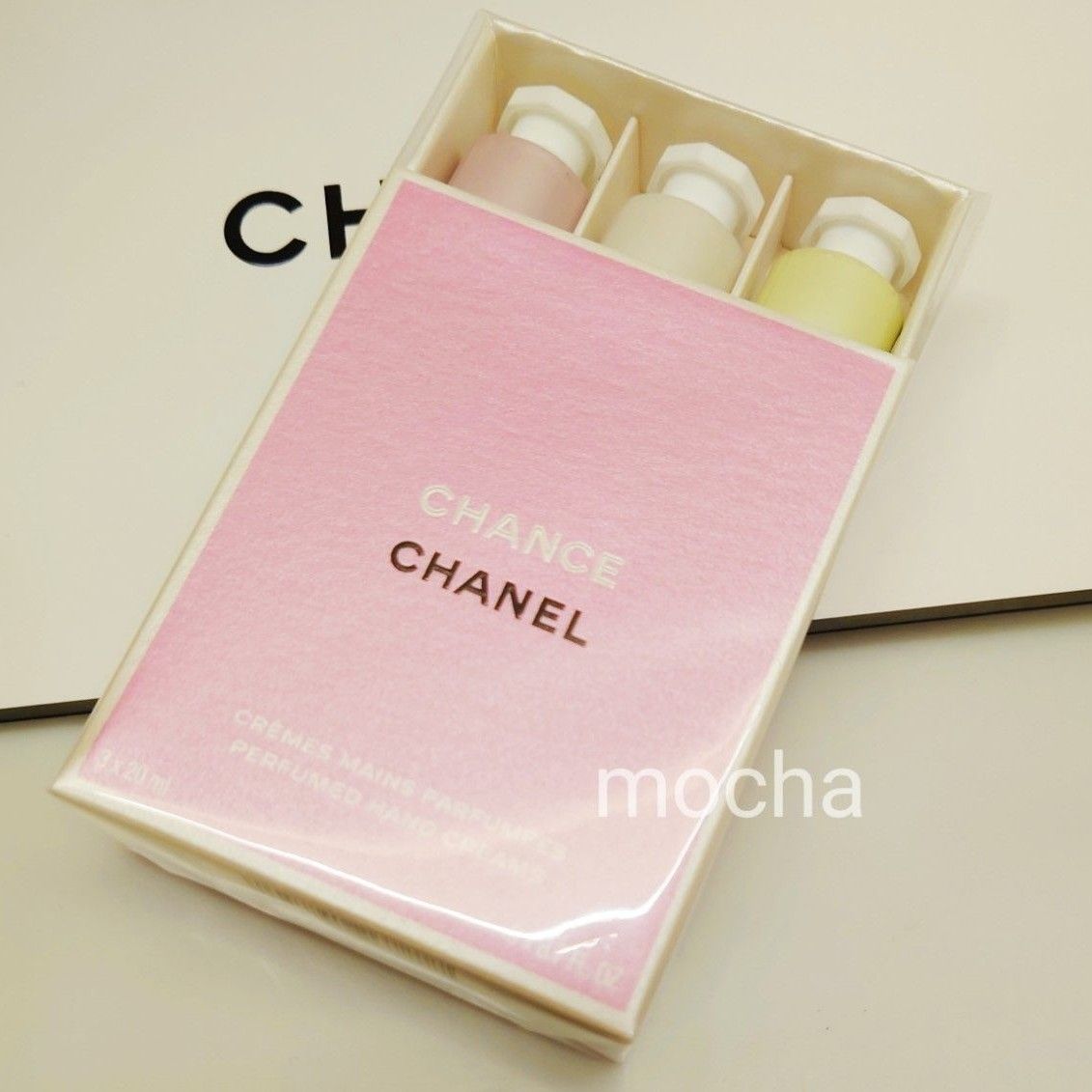 特別限定◆シャネル CHANEL チャンス ハンドクリーム 3本
