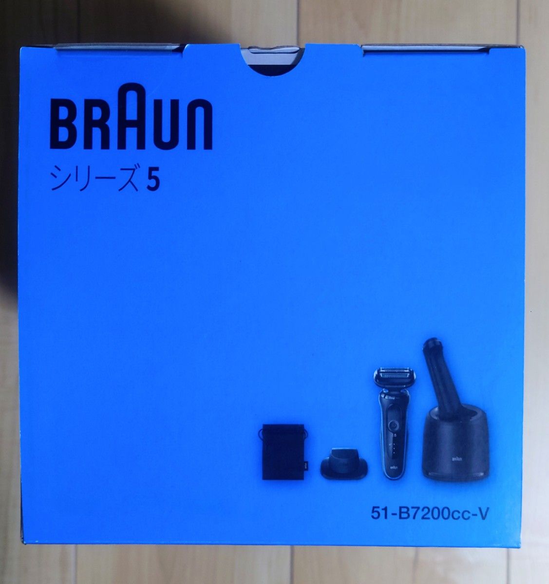 ブラウン 51-B7200CC-V 電気シェーバー シリーズ5 (3枚刃) ブルー