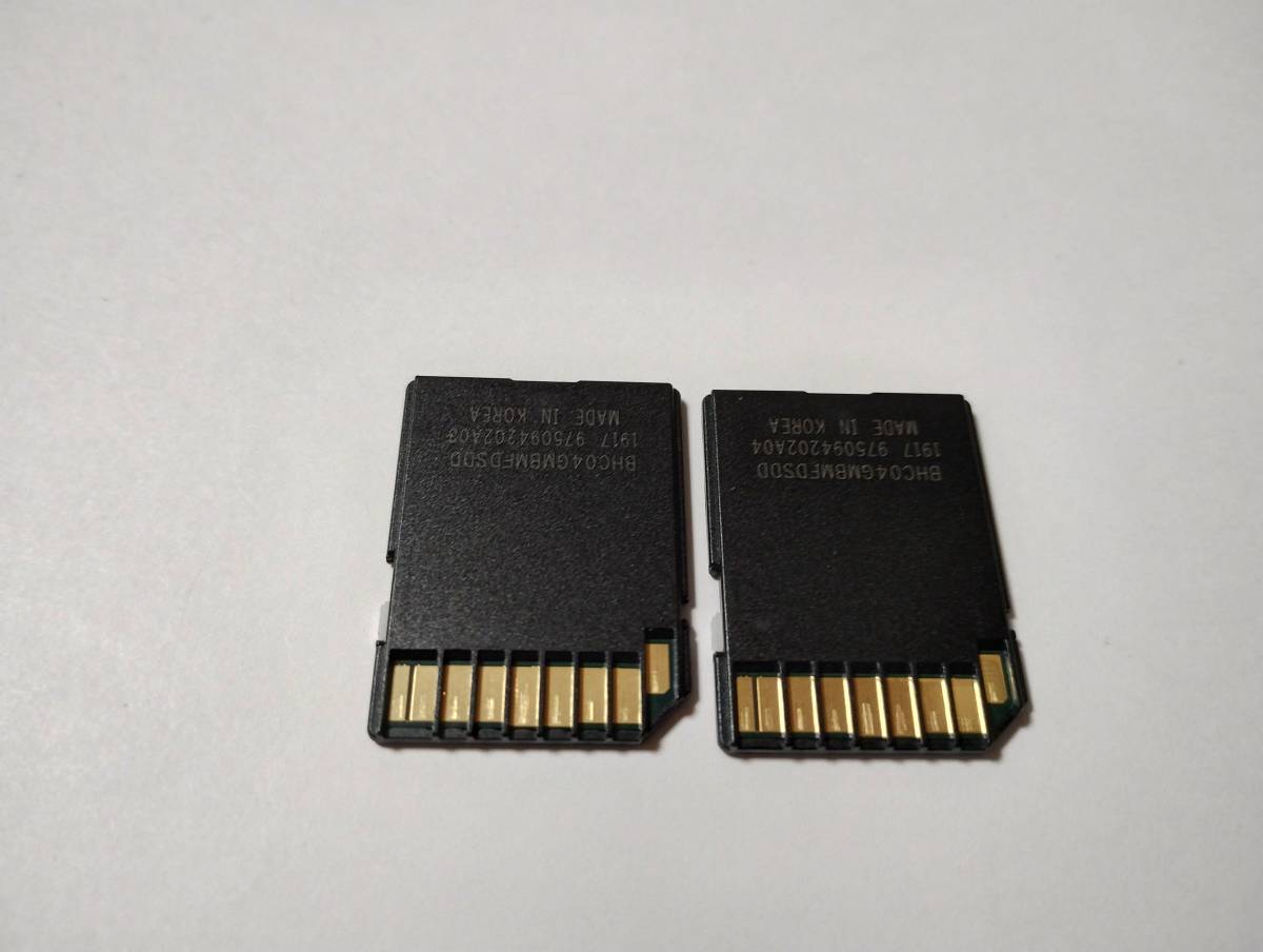 2枚セット　4GB　SDHCカード　使用可能容量約3.72GB　シール無し フォーマット済み　メモリーカード　SDカード_画像2