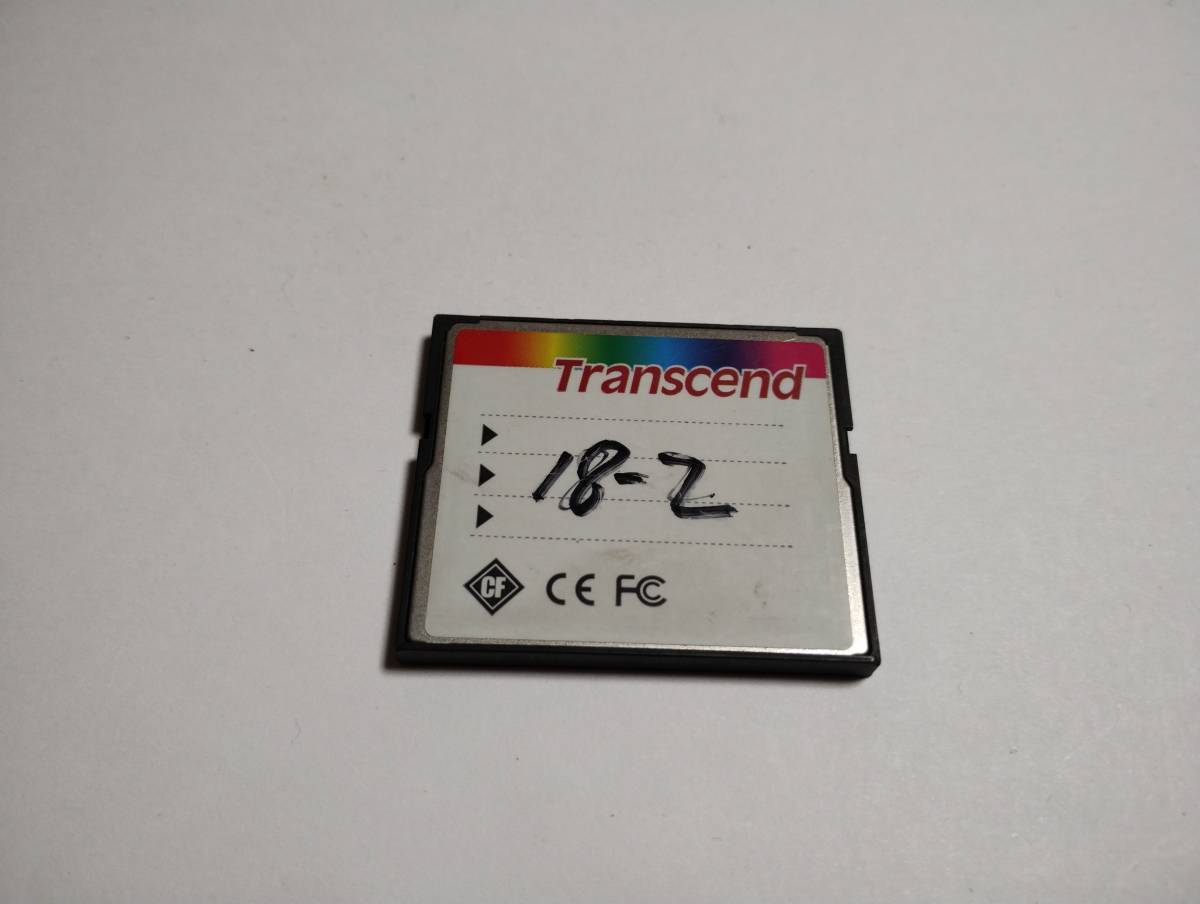 落書き有り　64MB　メガバイト　Transcend　CFカード　フォーマット済み　メモリーカード コンパクトフラッシュカード_画像2