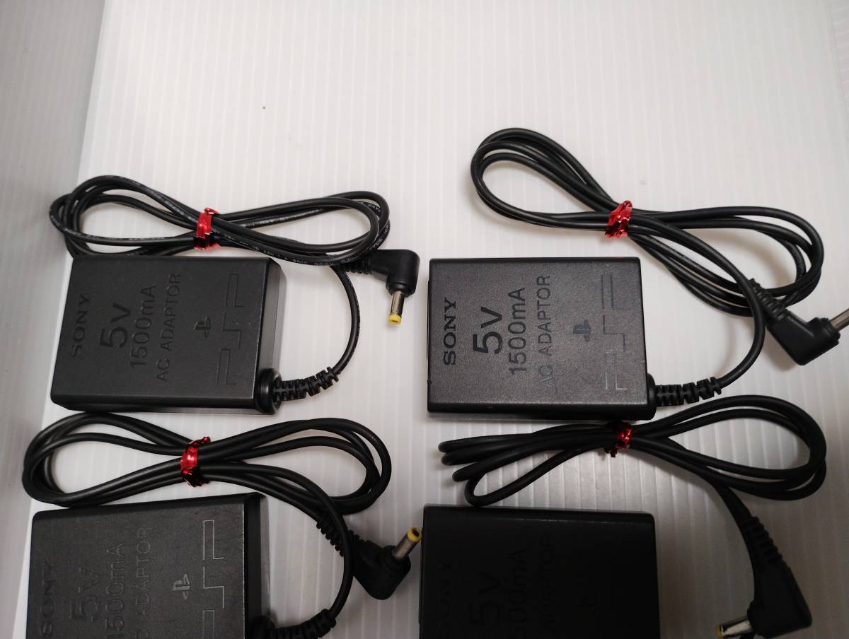 6個セット　SONY　純正品　PSP用　充電器　ACアダプター PSP-380 簡易クリーニング・動作確認済み　1500mA_画像4