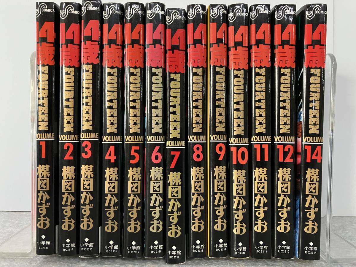 14歳 FOURTEEN 1〜12巻 14巻 楳図かずお ビッグコミック 14歳 FOURTEEN 1〜12巻 14巻 楳図かずお ビッグコミック