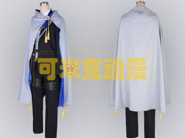 xd847工場直販 高品質 実物撮影 刀剣乱舞 ONLINE（とうらぶ） 山姥切長義 常服 戦闘服 コスプレ衣装_画像3