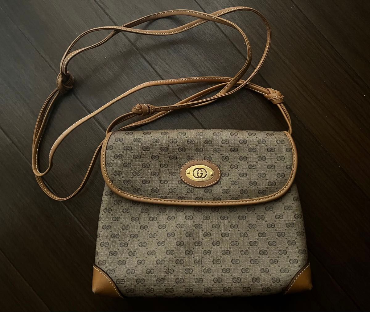 GUCCI オールドグッチ ヴィンテージ マイクロgg ショルダーバッグ