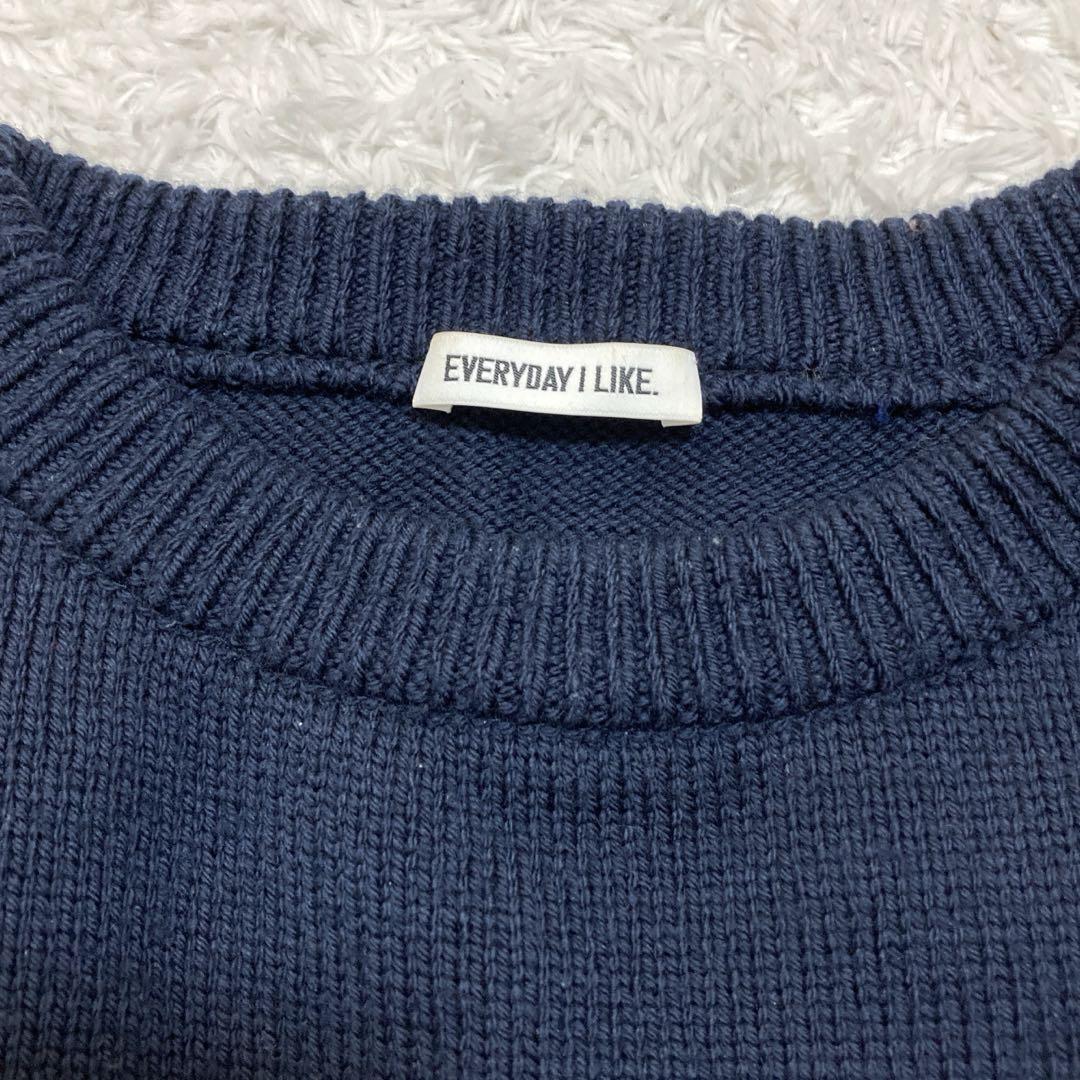 EVERYDAY I LIKE Oversized エブリデイアイライク クルーネック EVERYDAY I LIKE Oversized エブリデイアイライク クルーネック