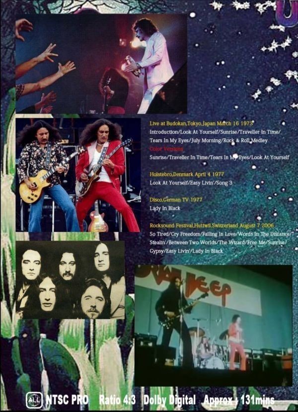 Uriah Heep / Traveler In Time 1973-1977-2006 1DVD ユーライア・ヒープ John Lawton ジョン・ロートン_画像2