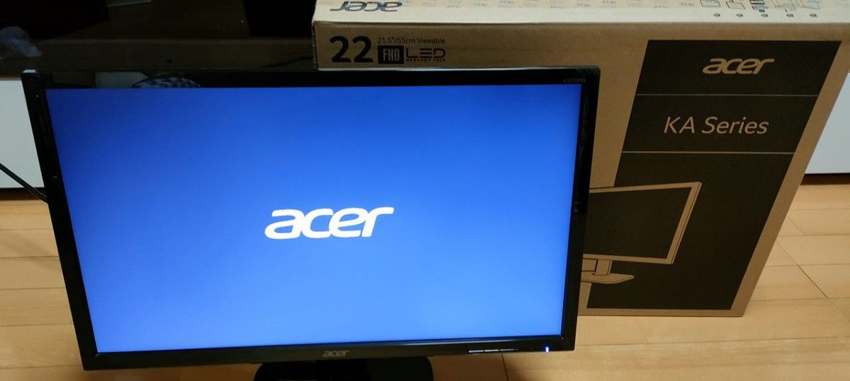 【used】acer 21.5インチ 液晶モニター KA220HQ FHD ノングレア【送料1200円込】
