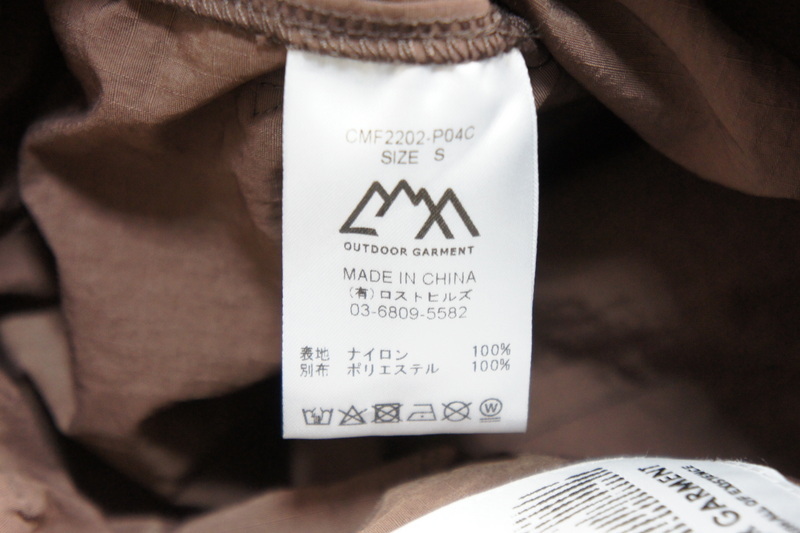 即決新品★CMF　OUTDOOR　GARMENTコムフィアウトドアガーメント★Ｓ　CMF2202‐P04C UTIL　PANTS　NYLON　_画像6