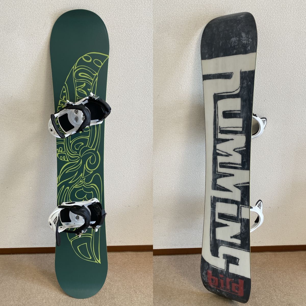 人気 【超美品】hummingbird スノーボードセット/ビンディング 人気 【超美品】hummingbird スノーボードセット/ビンディング
