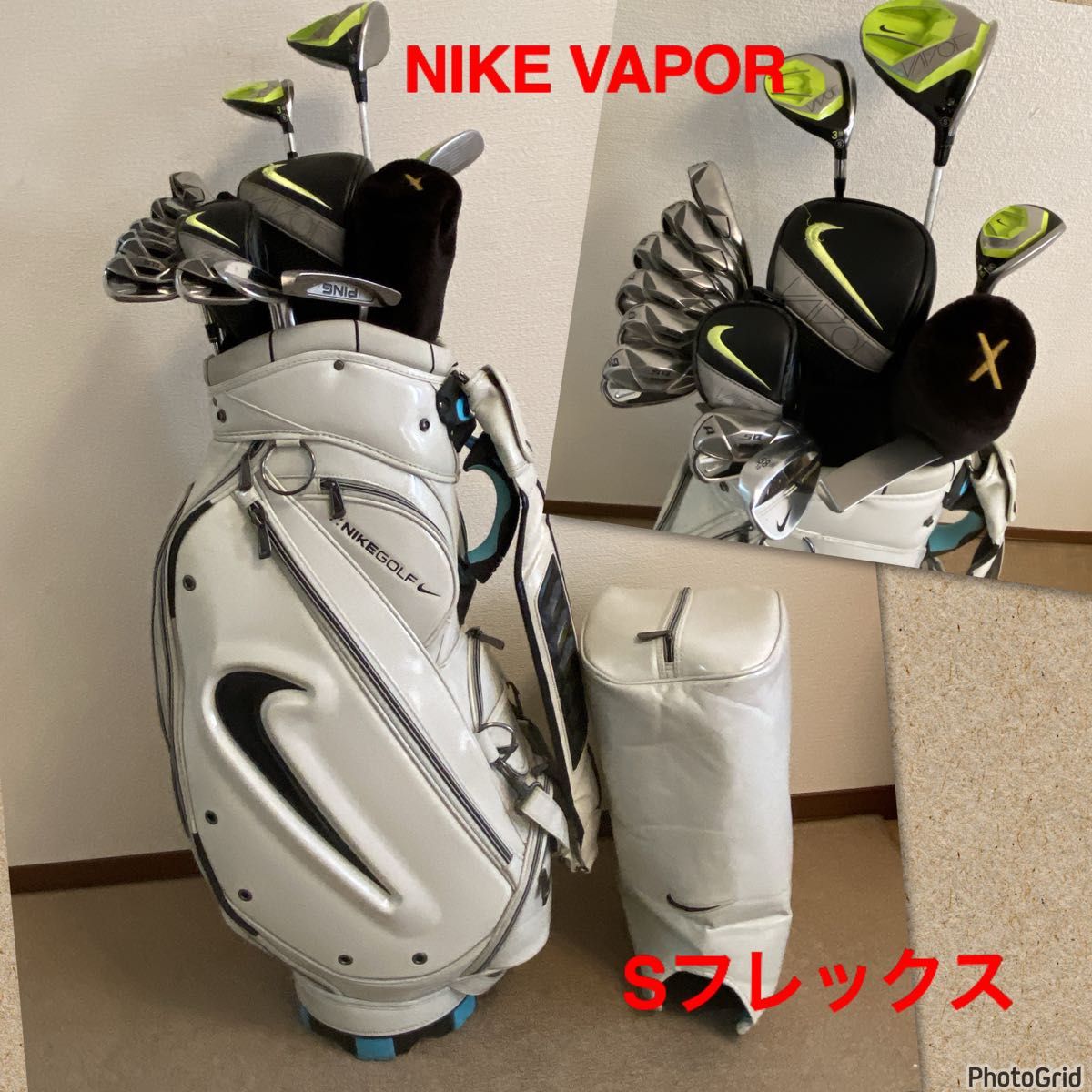 希少 【良品】ナイキ VAPOR ゴルフクラブセット/メンズ ゴルフセット