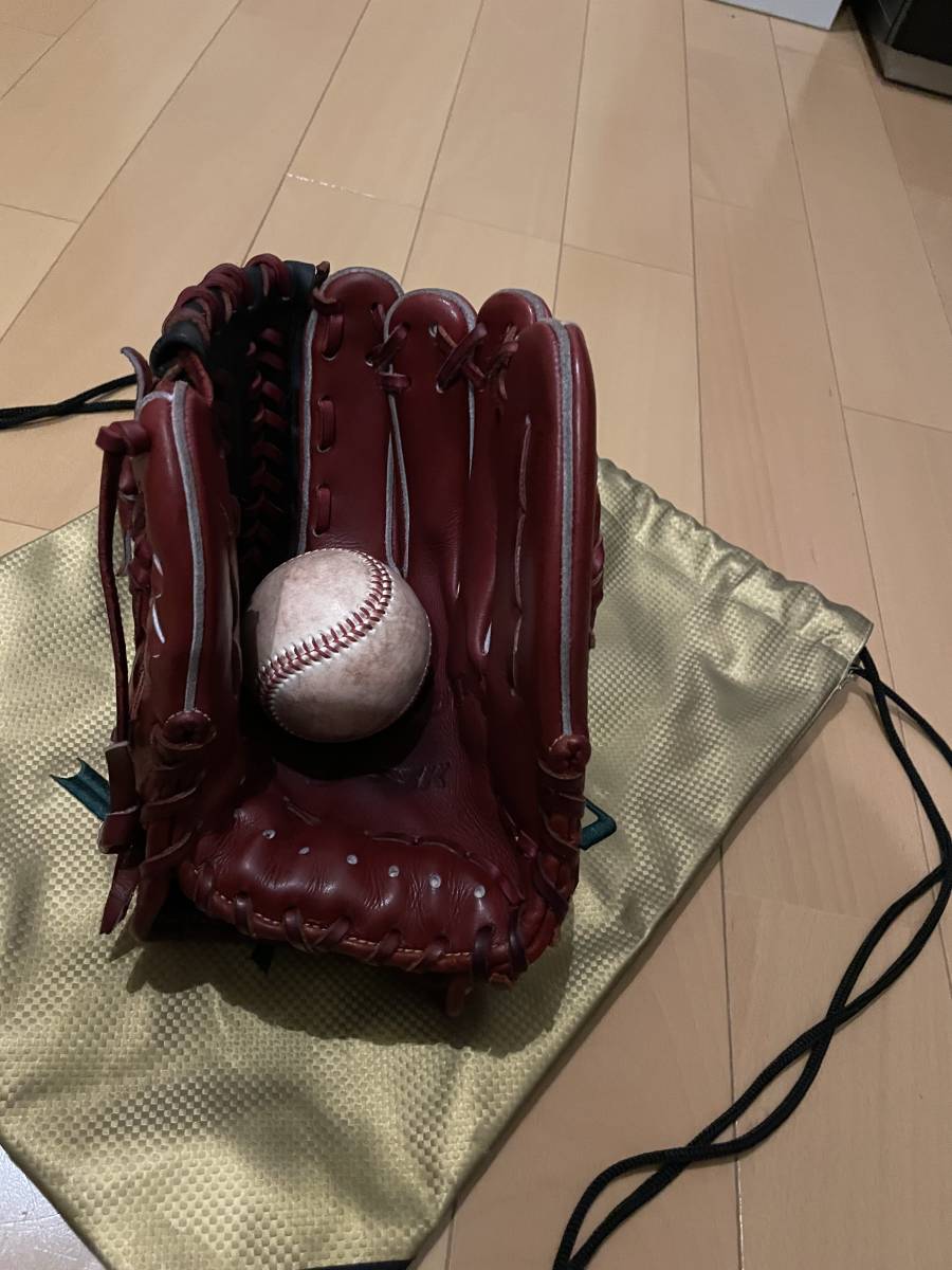 9030円 プロブレイン 硬式内野手用 ワインレッド 限定日本製 9030円 プロブレイン 硬式内野手用 ワインレッド 限定日本製