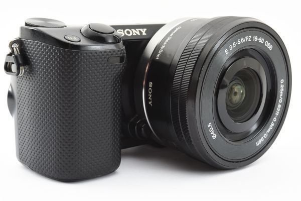 [Rank:B] 動作確認済 SONY NEX-5R E 16-50mm F3.5-5.6 OSS SELP1650 ブラック ミラーレス一眼 デジタルカメラ ソニー E Mount APS-C #3561_画像3