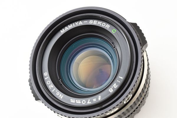 [Rank:AB] 完動美品 Mamiya-Sekor C 70mm F2.8 MF Lens 中判用 単焦点 レンズ / マミヤ M645 希少銘玉 シャッター全速OK 動作良好 #5042_画像10